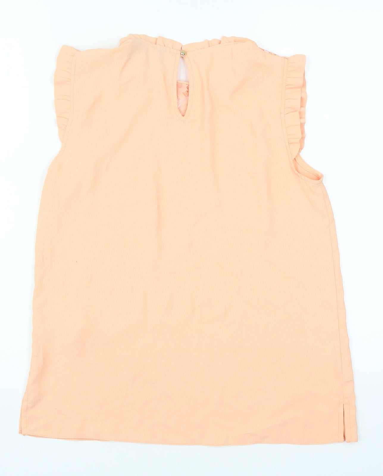 Dorothy Perkins Womens Orange   Basic Blouse Size 6