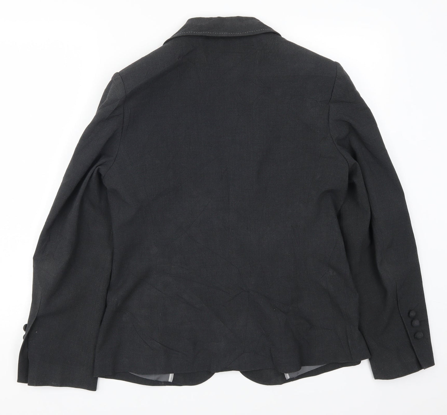 Marks and Spencer Womens Grey   Jacket Suit Jacket Size 14