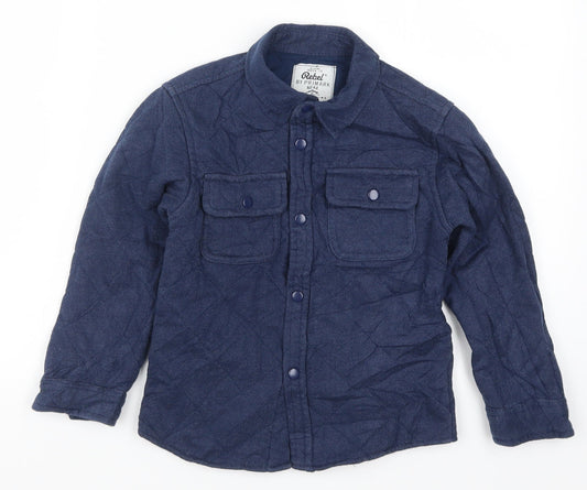 Primark Boys Blue   Basic Button-Up Size 5-6 Years