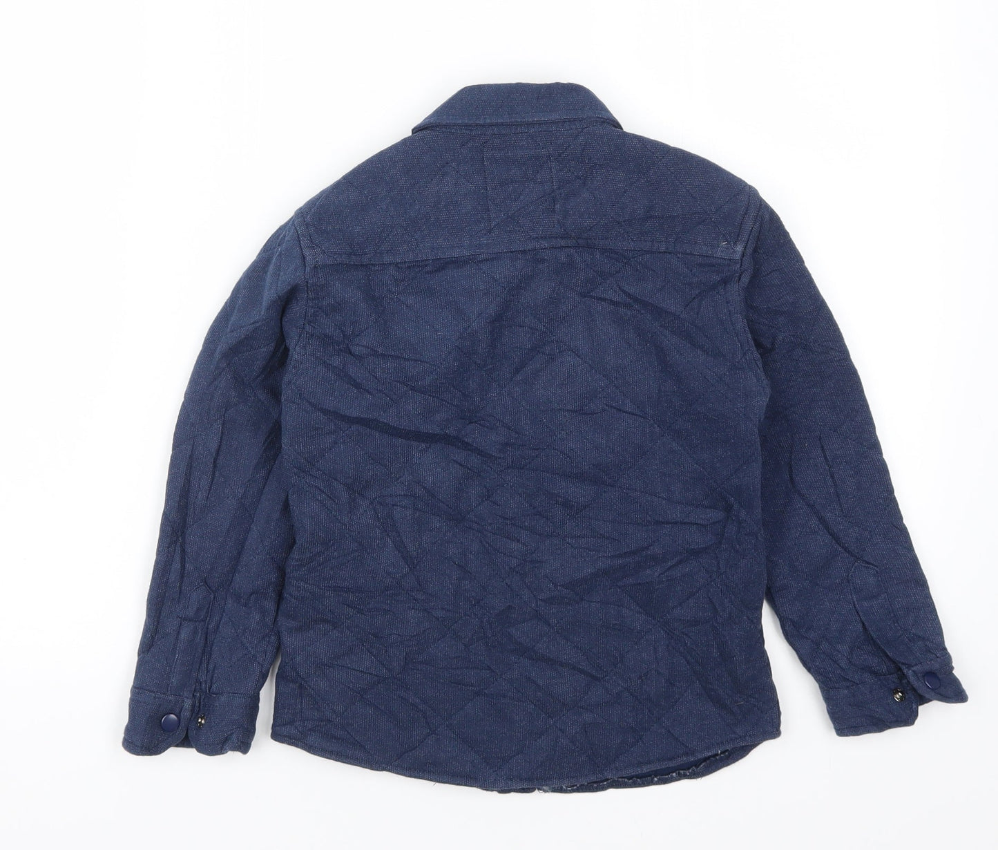 Primark Boys Blue   Basic Button-Up Size 5-6 Years