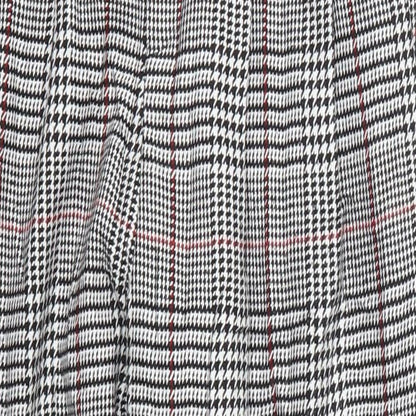 Bershka Womens Grey Houndstooth  Trousers  Size 10 L24 in