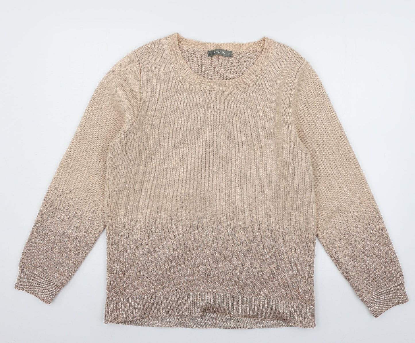Oasis Womens Pink  Knit Pullover Jumper Size M