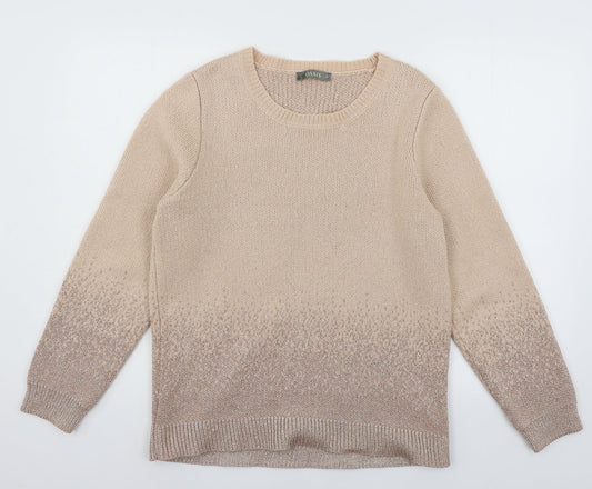 Oasis Womens Pink  Knit Pullover Jumper Size M