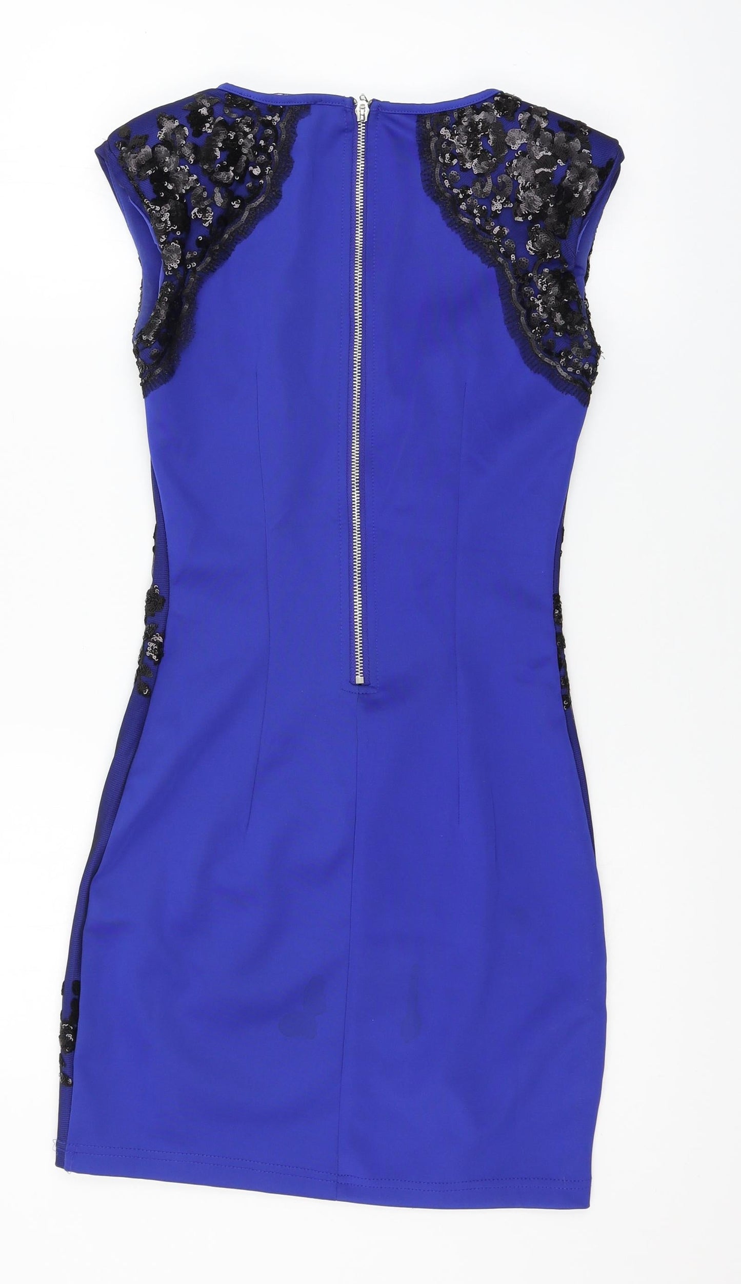Little Mistress Womens Blue   Bodycon  Size 8
