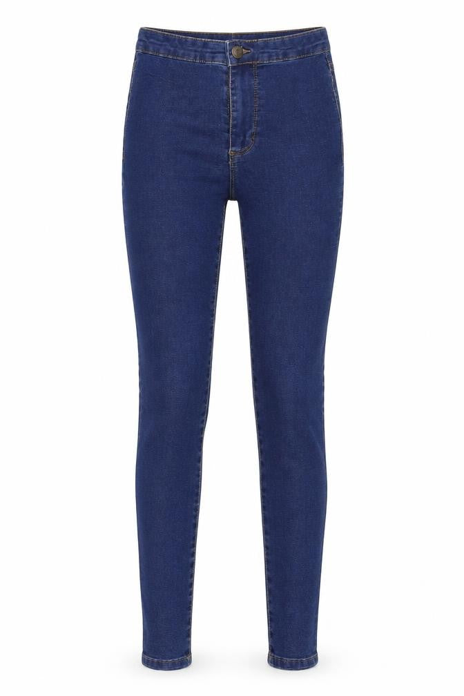 Denim & Co. Womens Blue  Denim Skinny Jeans Size 4 L26 in