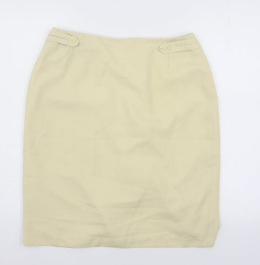 Paul Seperates Womens Ivory   Straight & Pencil Skirt Size 16