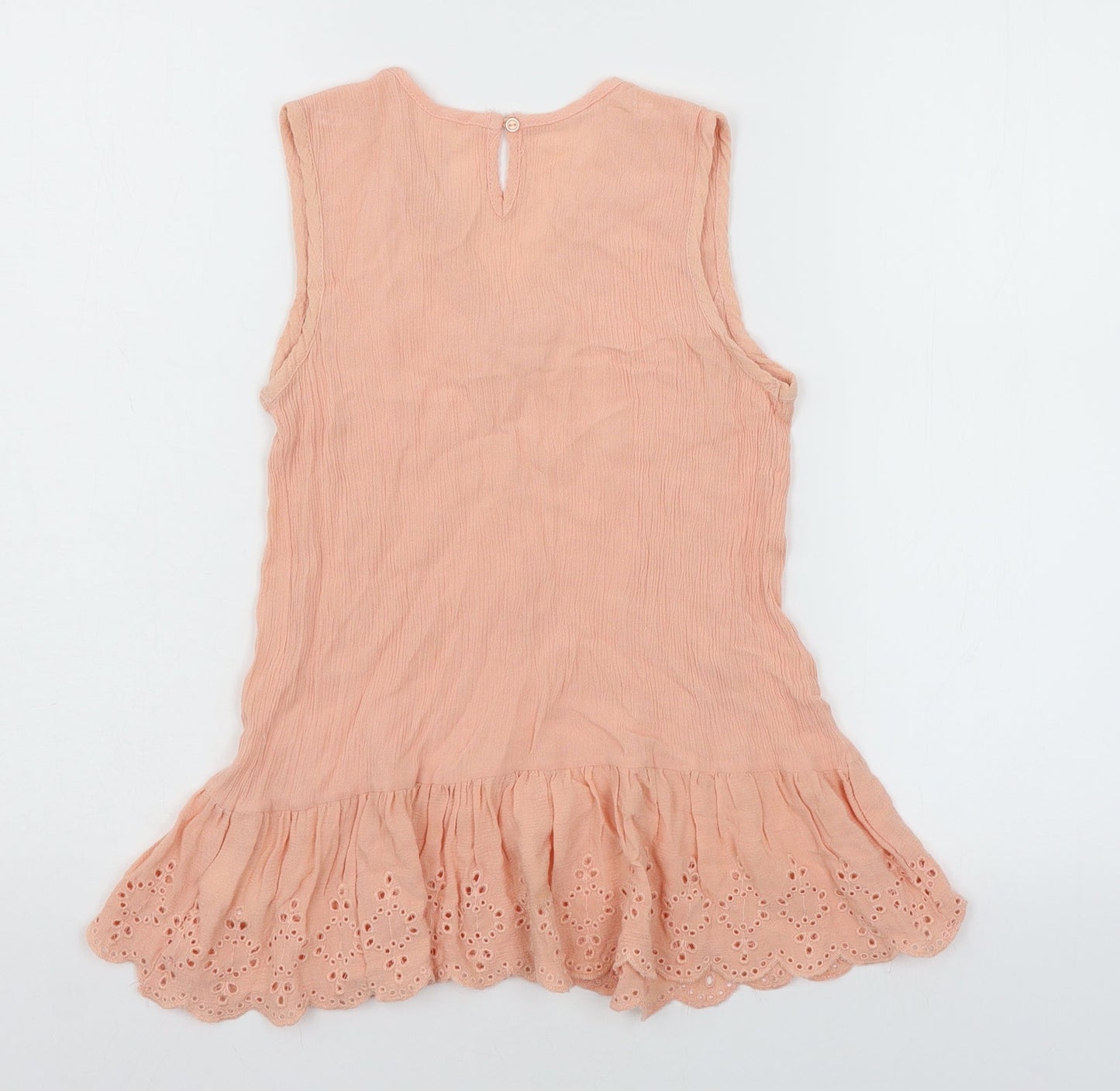 Beautees Womens Orange   Basic Blouse Size L