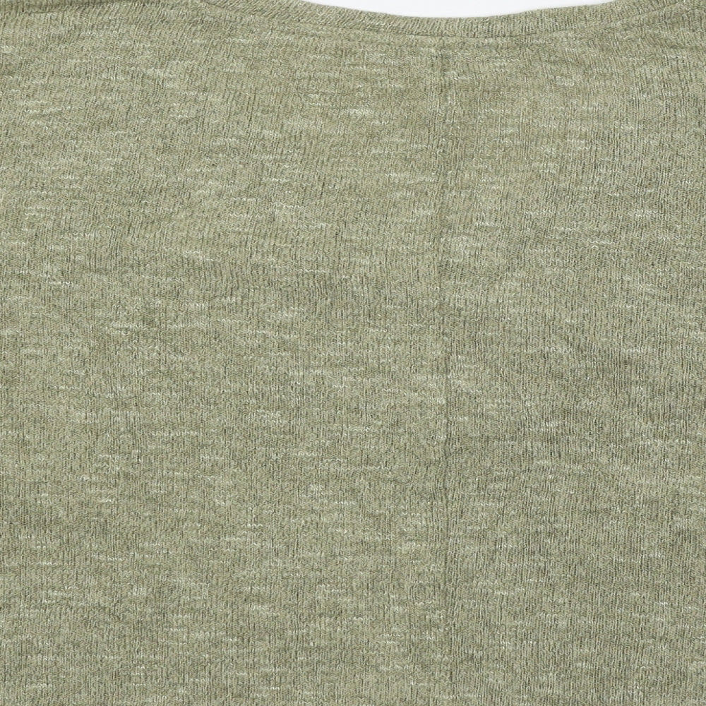Primark Womens Green  Knit Pullover Jumper Size 12