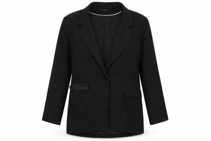 Promod Womens Black   Jacket Blazer Size 14