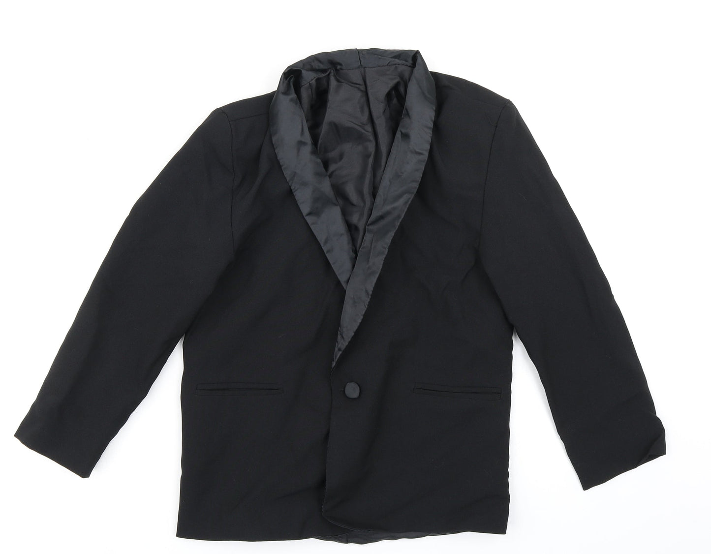 Preworn Womens Black   Jacket Blazer Size 8