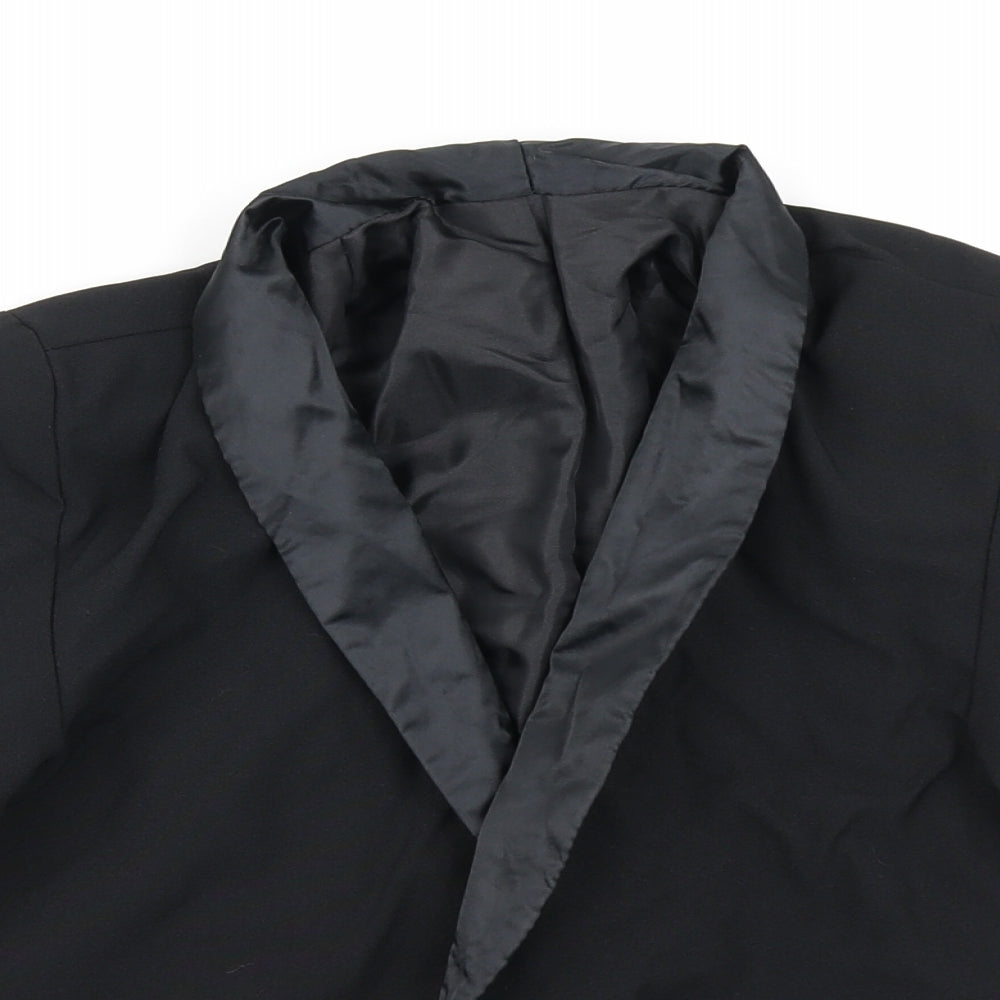 Preworn Womens Black   Jacket Blazer Size 8