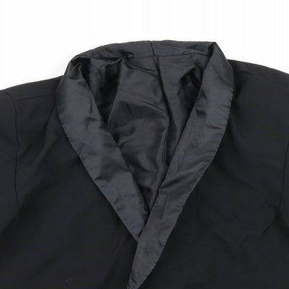 Preworn Womens Black   Jacket Blazer Size 8