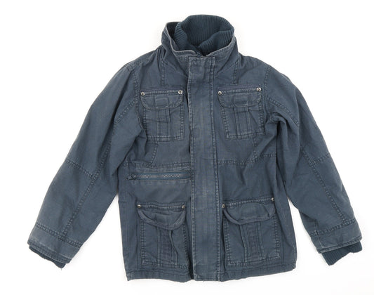 John Lewis Boys Blue   3-in-1 Jacket Jacket Size 9 Years