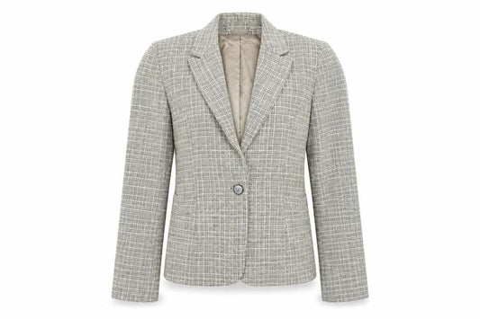 Gianfranco Corneli Womens Beige   Jacket Blazer Size 12