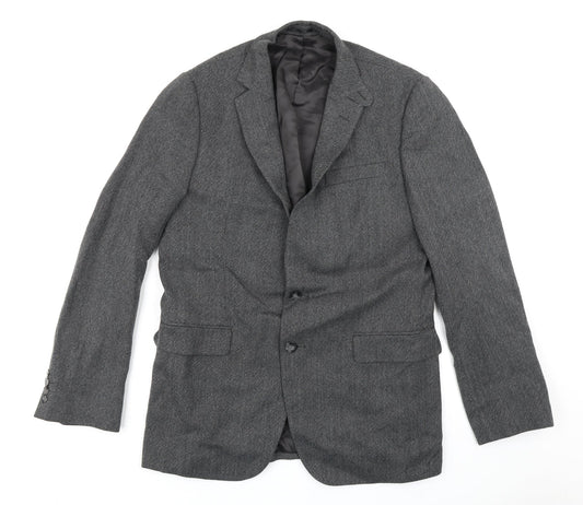 James Barry Mens Grey   Jacket Blazer Size 40