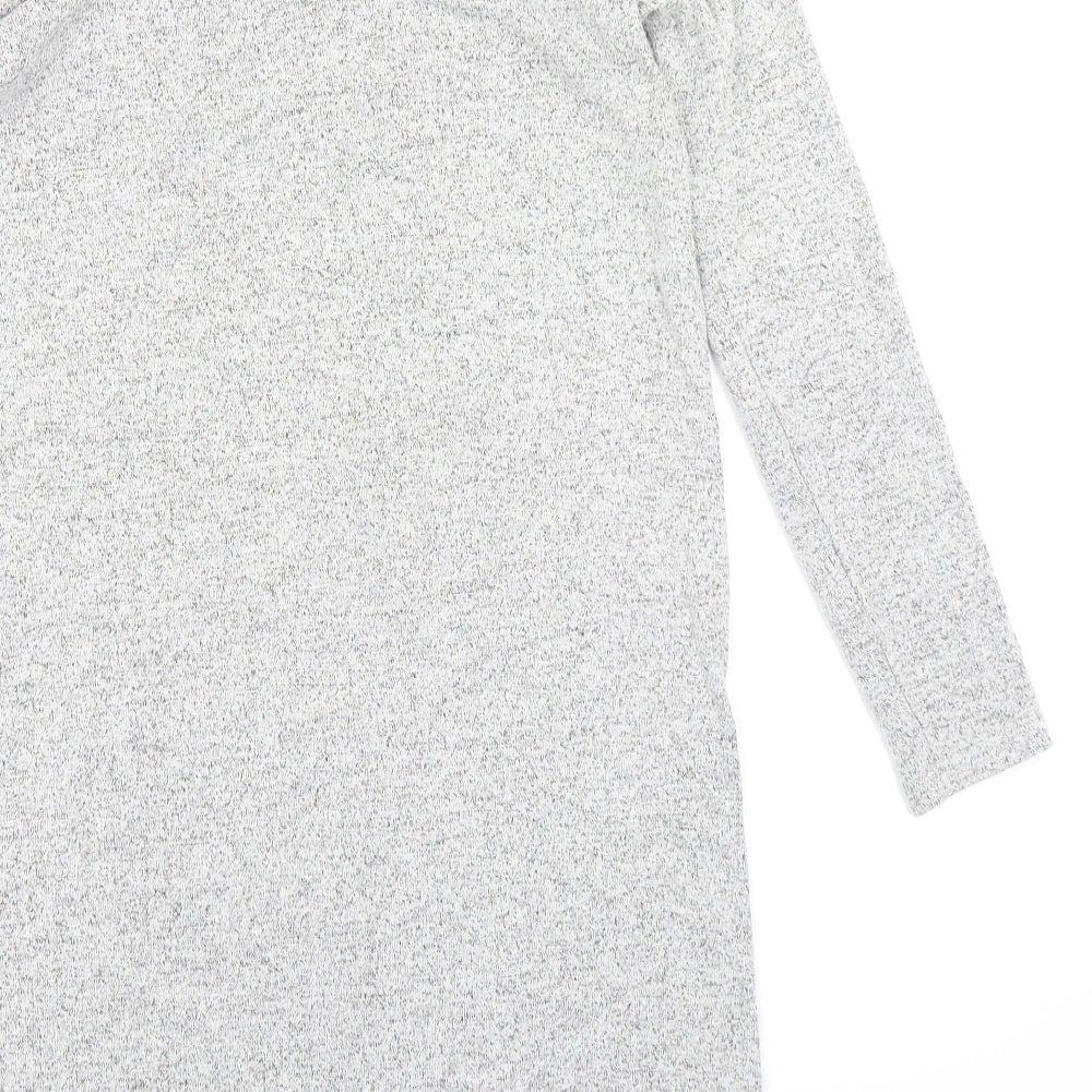 TU Womens Grey   A-Line  Size 10  - Lace hem