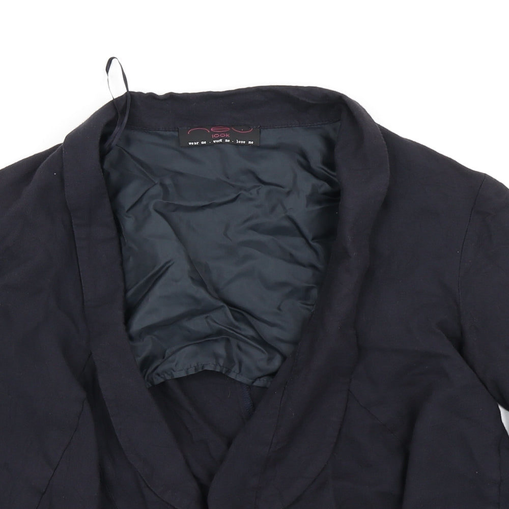 Nwe Look Womens Blue   Jacket Blazer Size 12