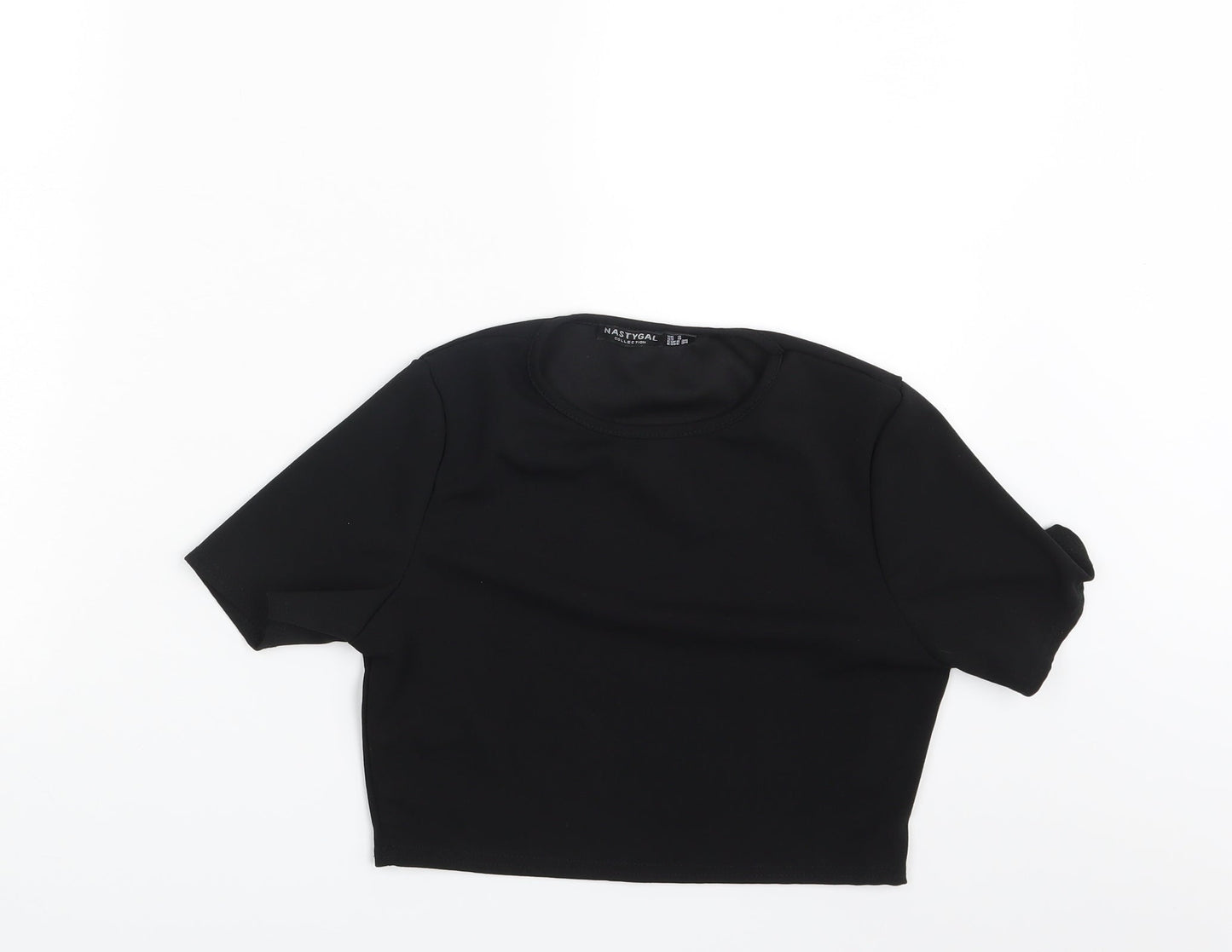 Nasty Gal Womens Black   Basic Blouse Size 8