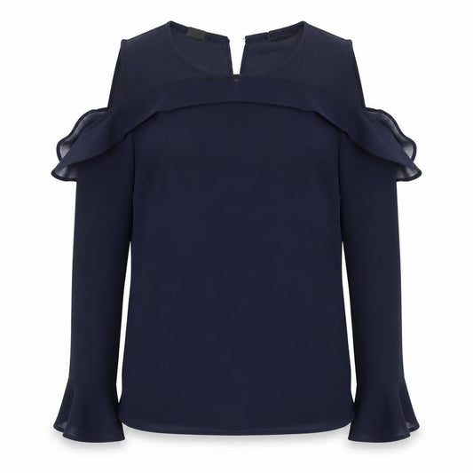 Atmosphere Womens Blue   Basic Blouse Size 12