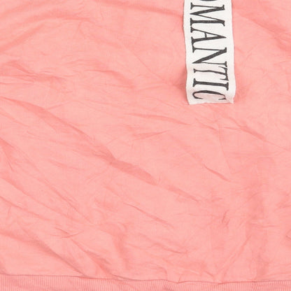 Topshop Womens Pink   Pullover Jumper Size 12