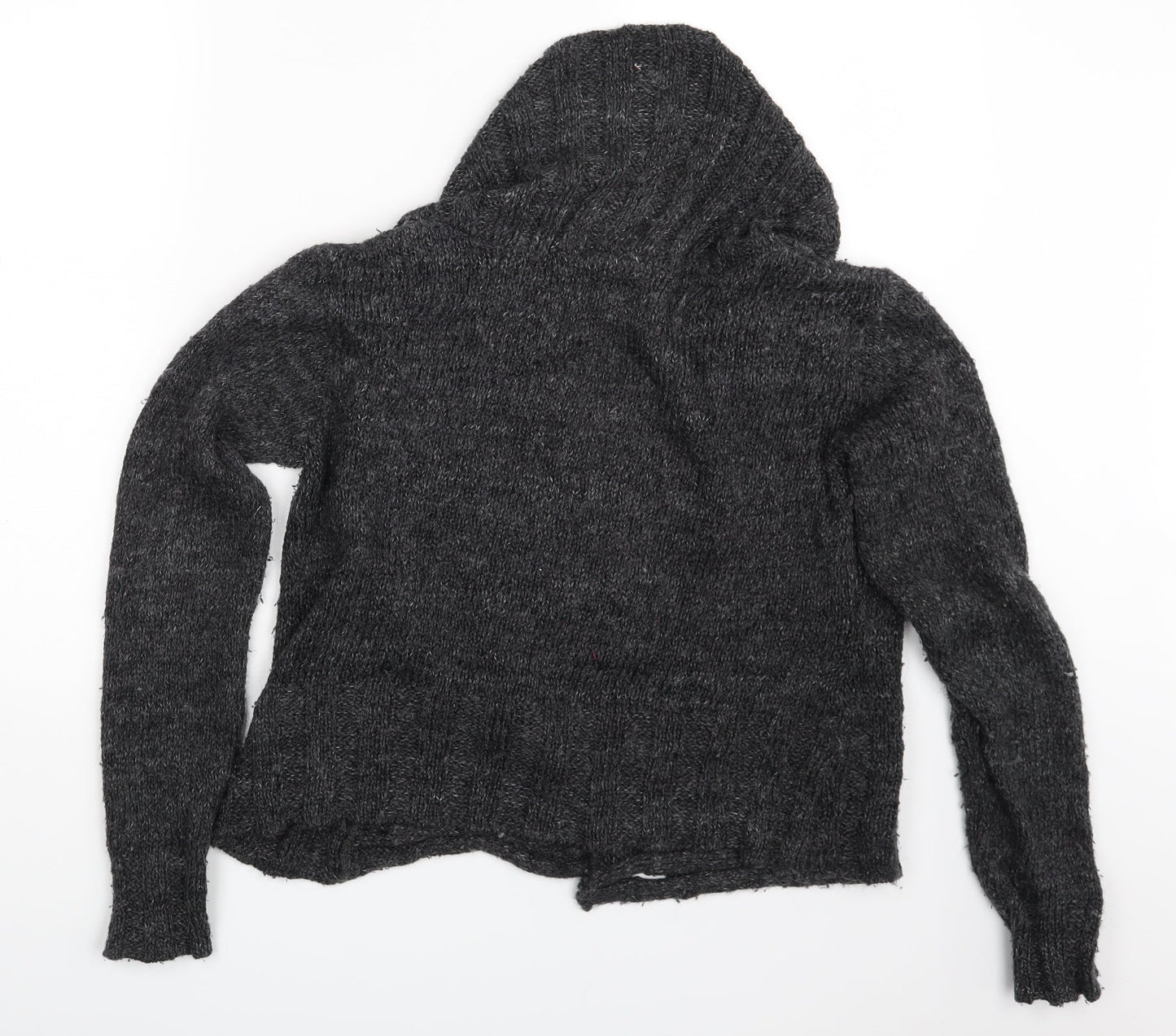 QED London Womens Grey   Cardigan Jumper Size M