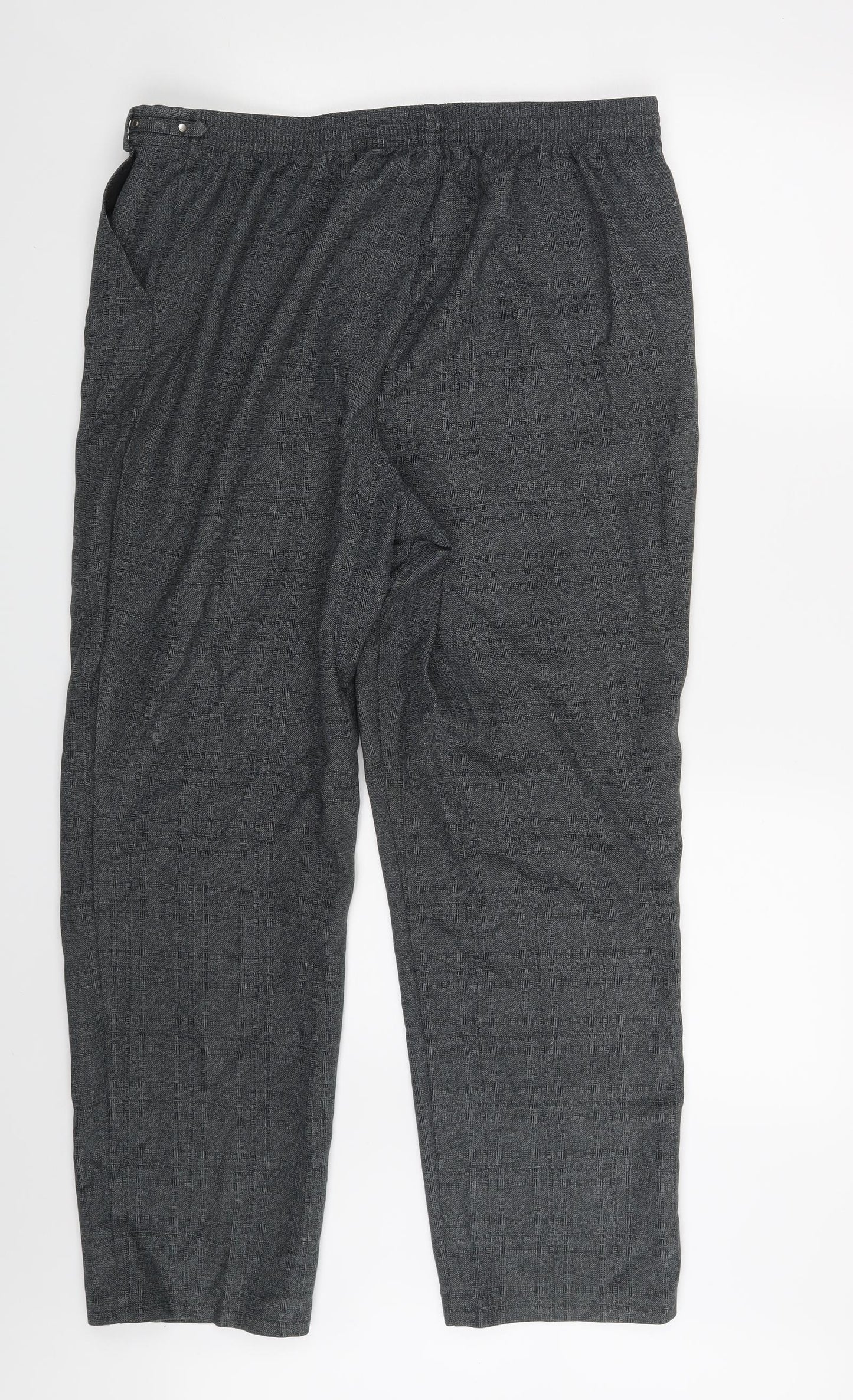 M&S Womens Grey   Dress Pants Trousers Size 18 L27 in