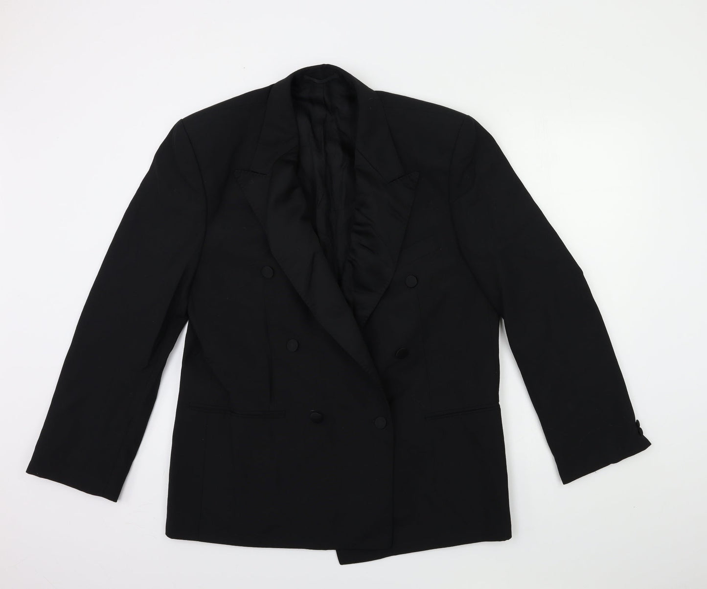 turo Mens Black   Jacket Suit Jacket Size 42