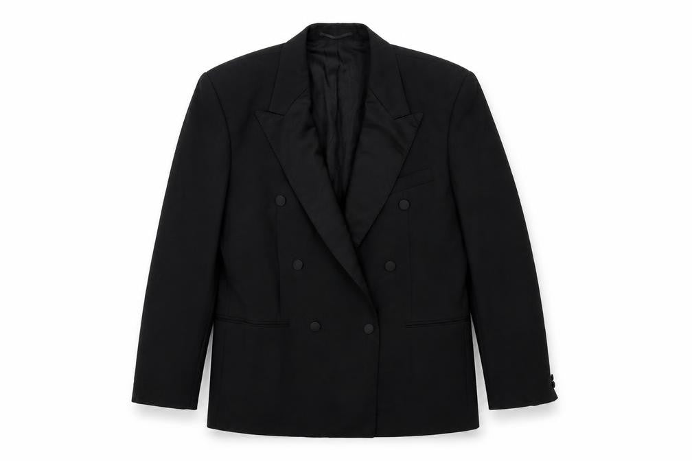 turo Mens Black   Jacket Suit Jacket Size 42