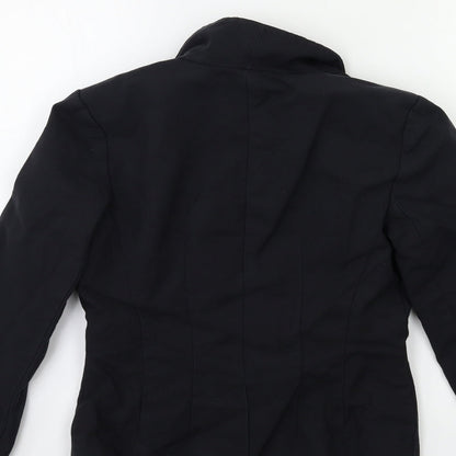 Brand and care label for Atmosphere women’s black jacket blazer, size UK 8