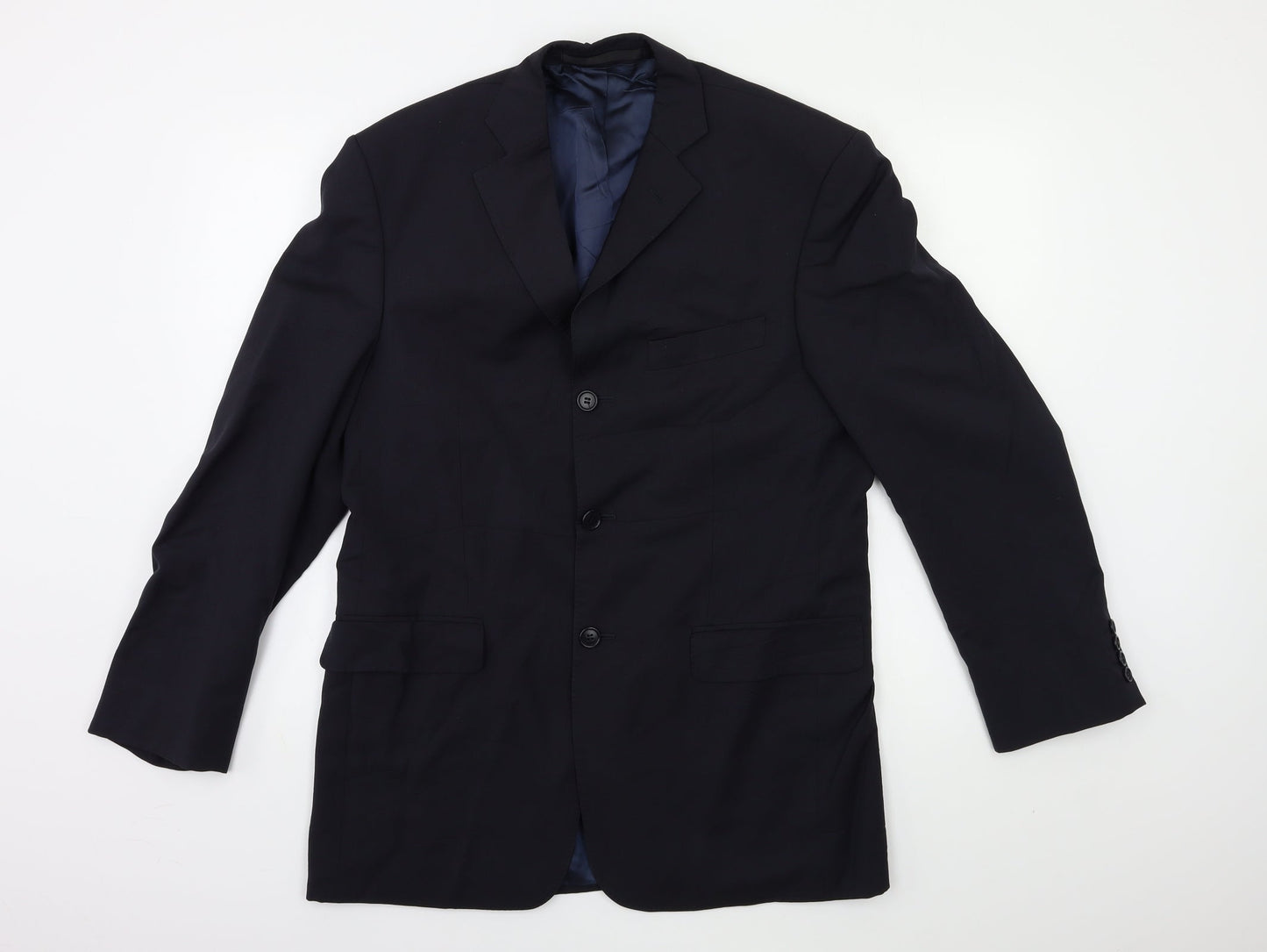 Marks and Spencer Mens Blue   Jacket Suit Jacket Size 38