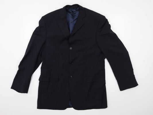 Marks and Spencer Mens Blue   Jacket Suit Jacket Size 38