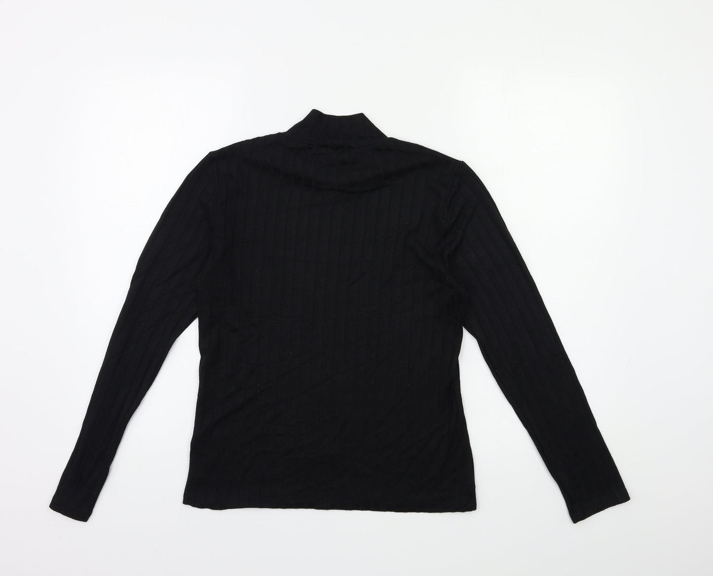 F&F Womens Black   Basic T-Shirt Size 8