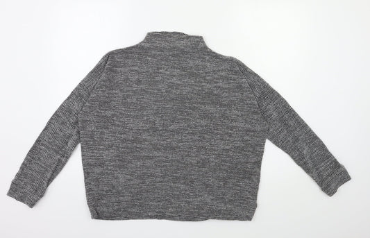 New Look Womens Grey   Pullover Sweatshirt Size 12