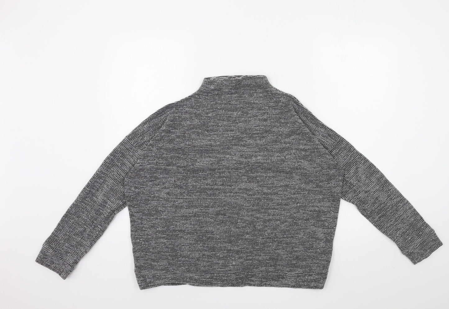 New Look Womens Grey   Pullover Sweatshirt Size 12