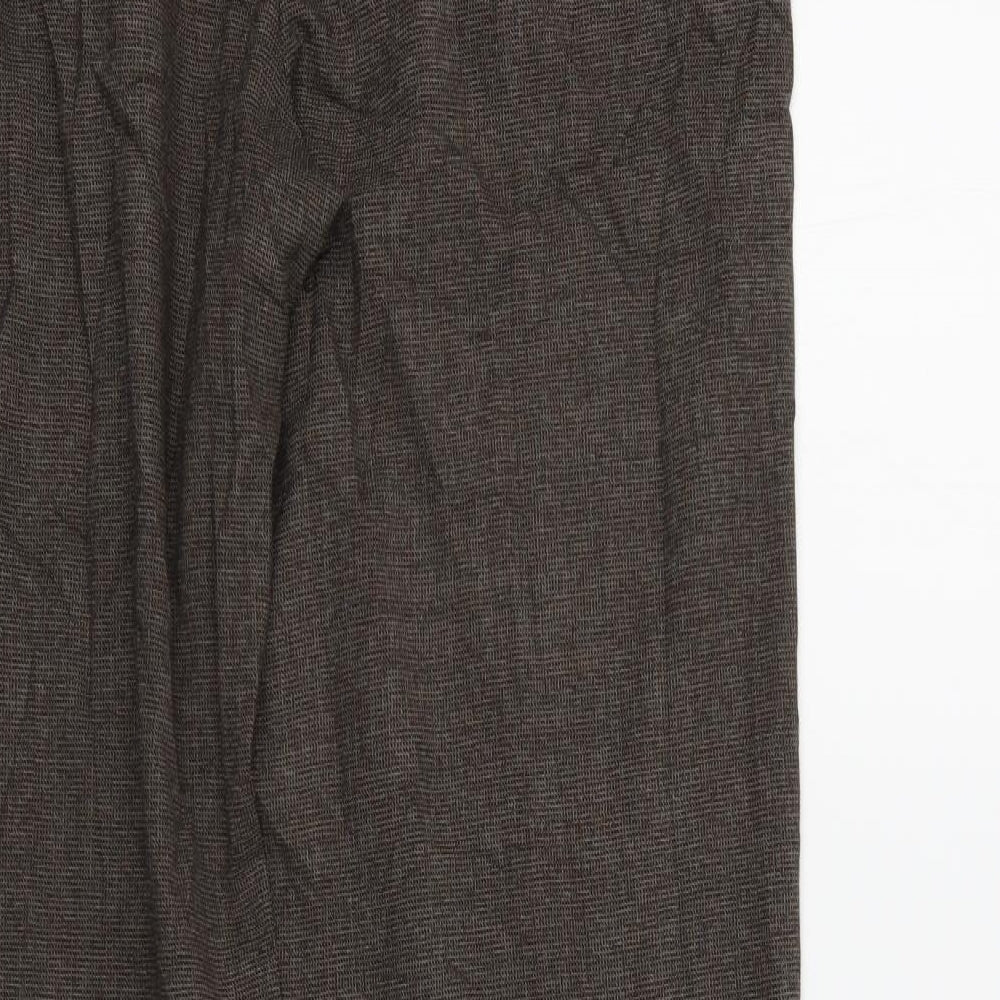 George Womens Brown   Trousers  Size 12 L30 in