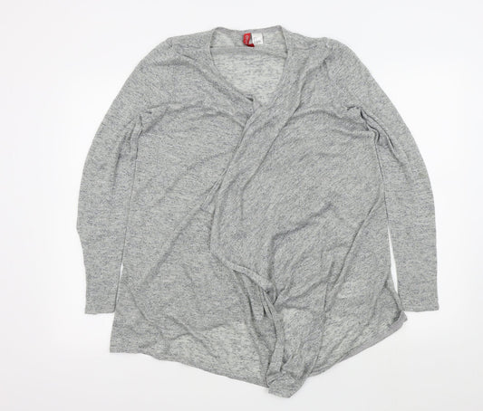 H&M Womens Grey   Cardigan Jumper Size S
