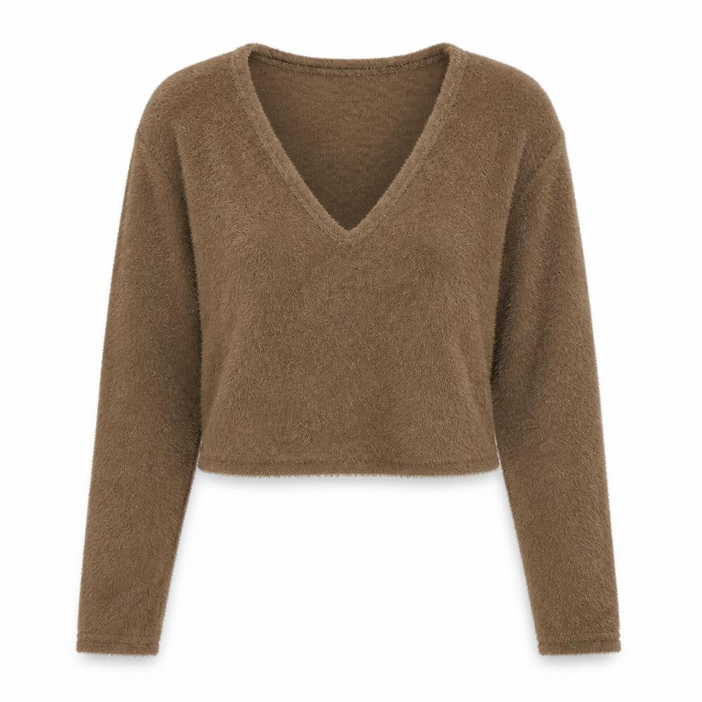 Missyempire Womens Brown   Pullover Jumper Size 10