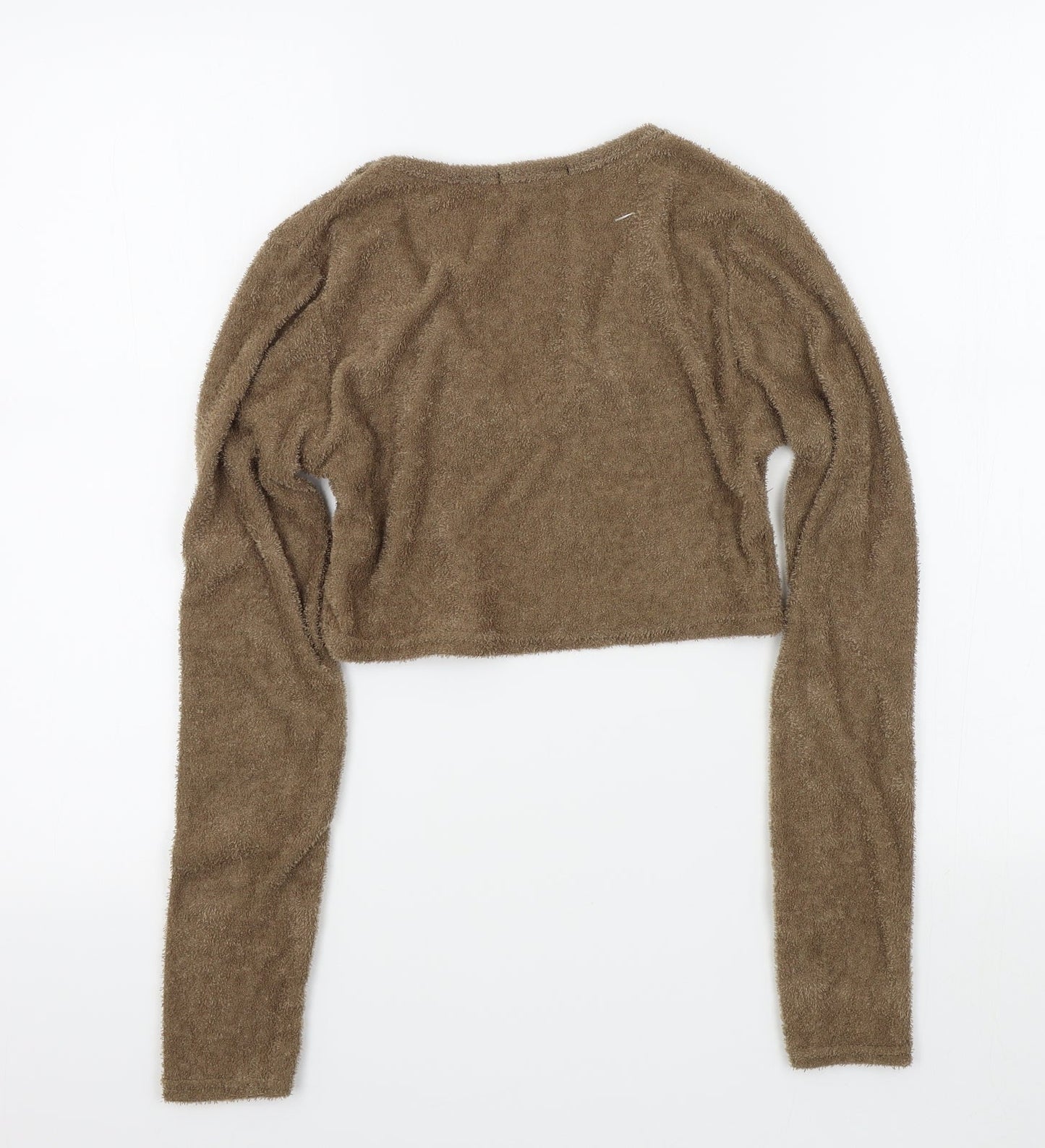 Missyempire Womens Brown   Pullover Jumper Size 10