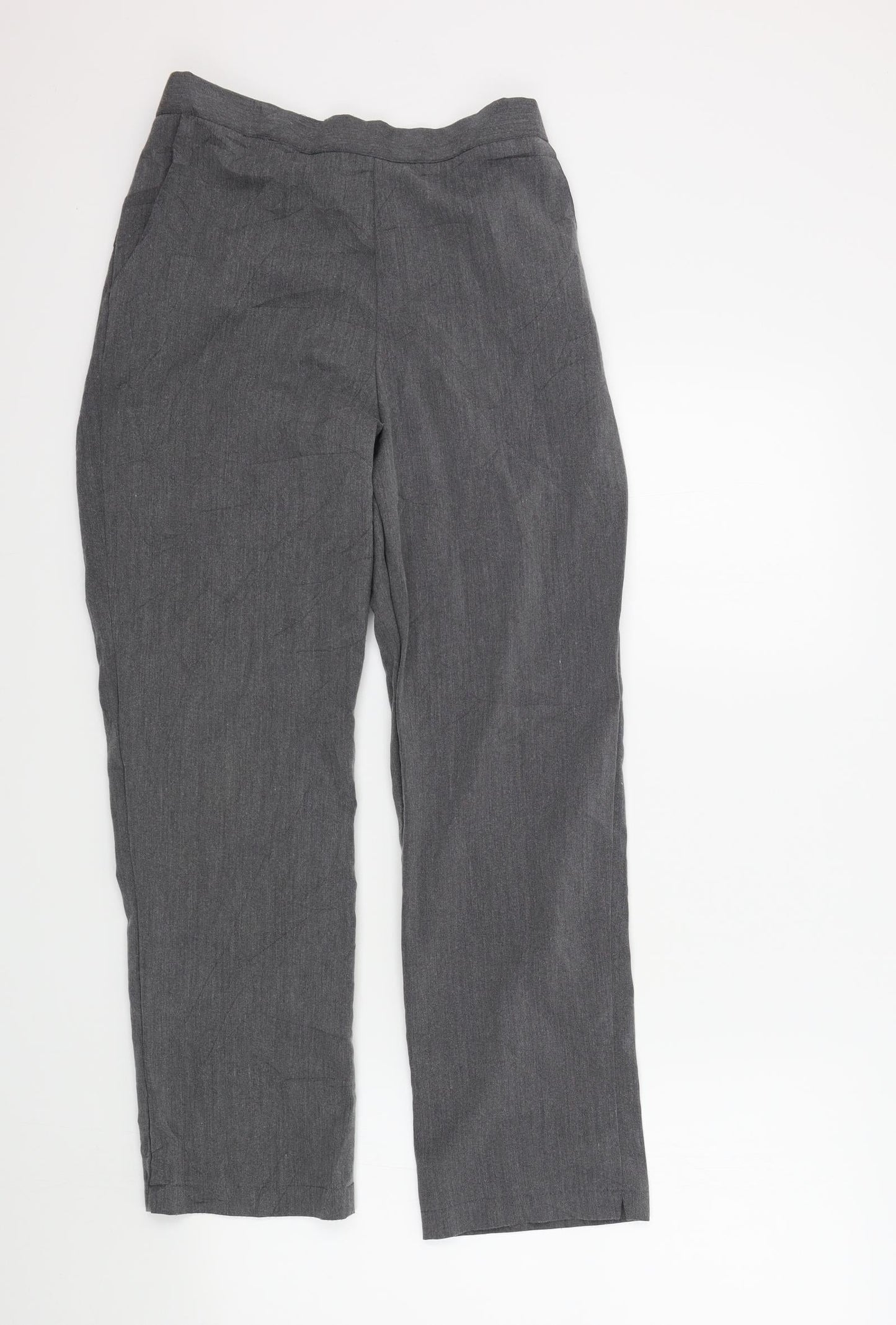 Preworn Womens Grey   Trousers  Size 10 L26 in