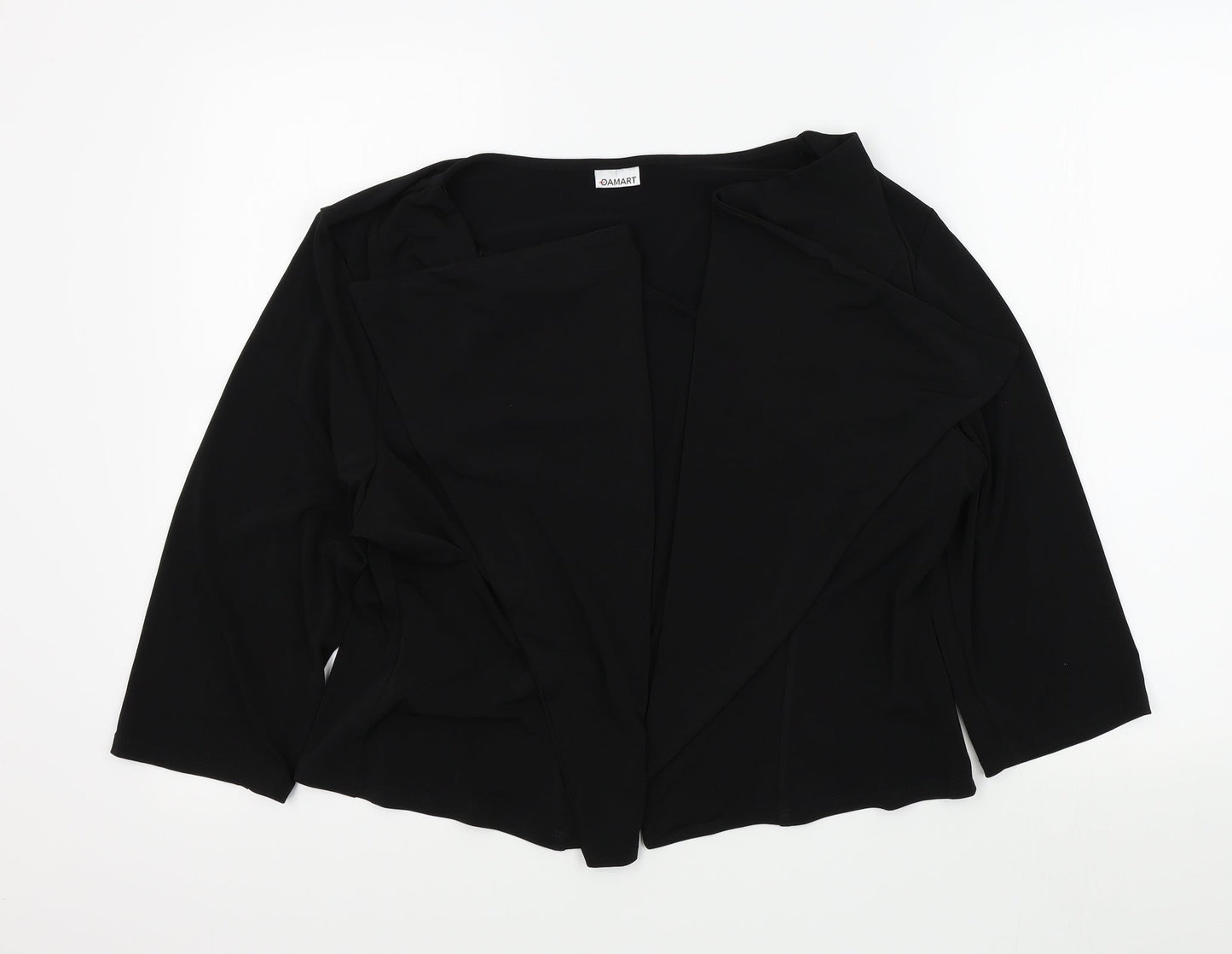 DMART Womens Black   Cardigan Jumper Size 2