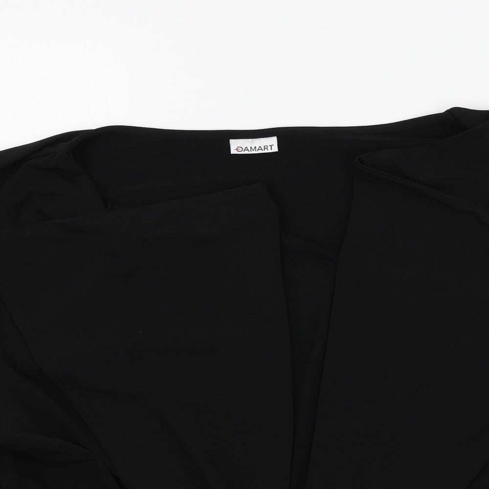 DMART Womens Black   Cardigan Jumper Size 2