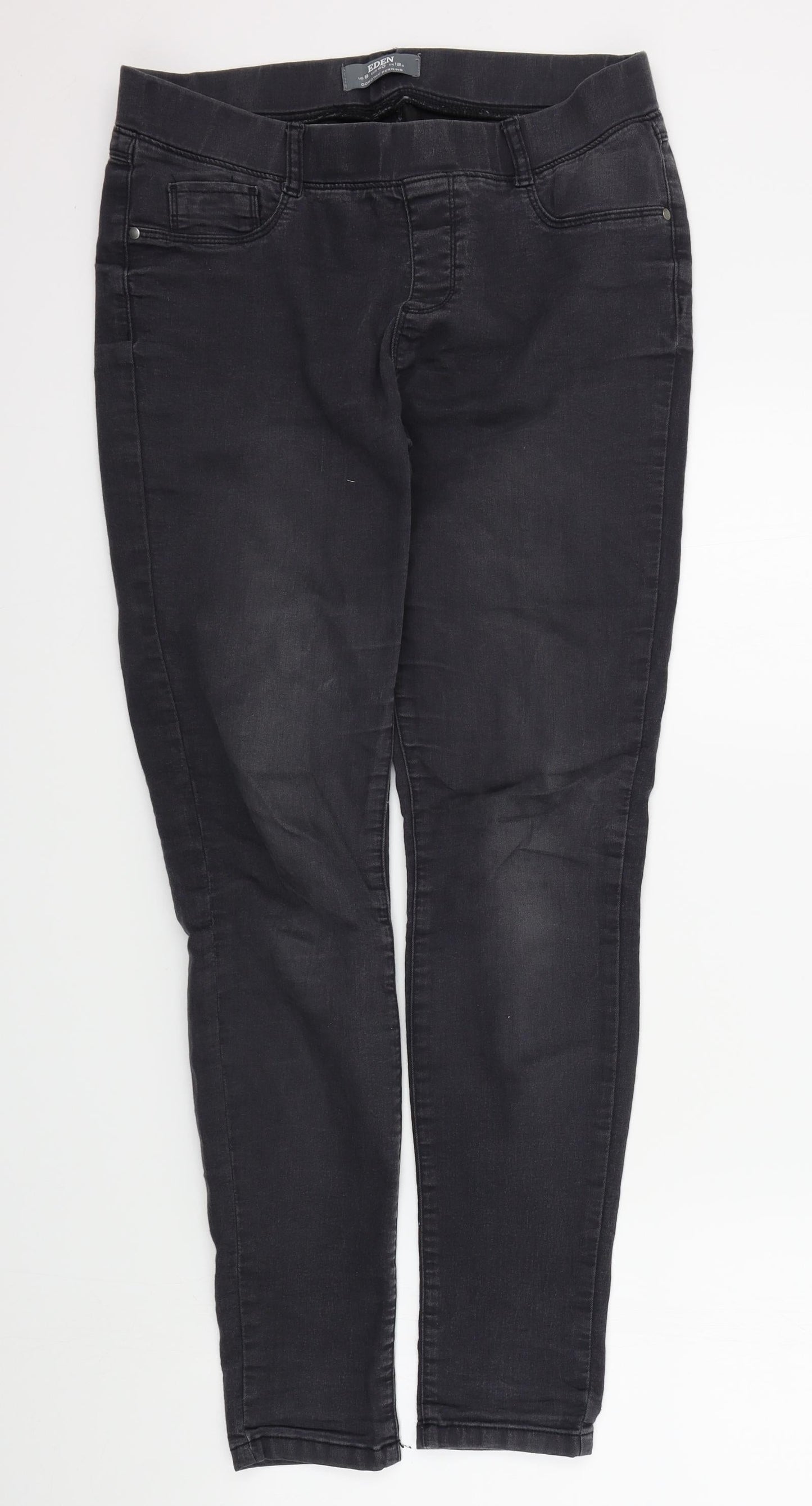 Dorothy Perkins Womens Grey   Skinny Jeans Size 12 L30 in
