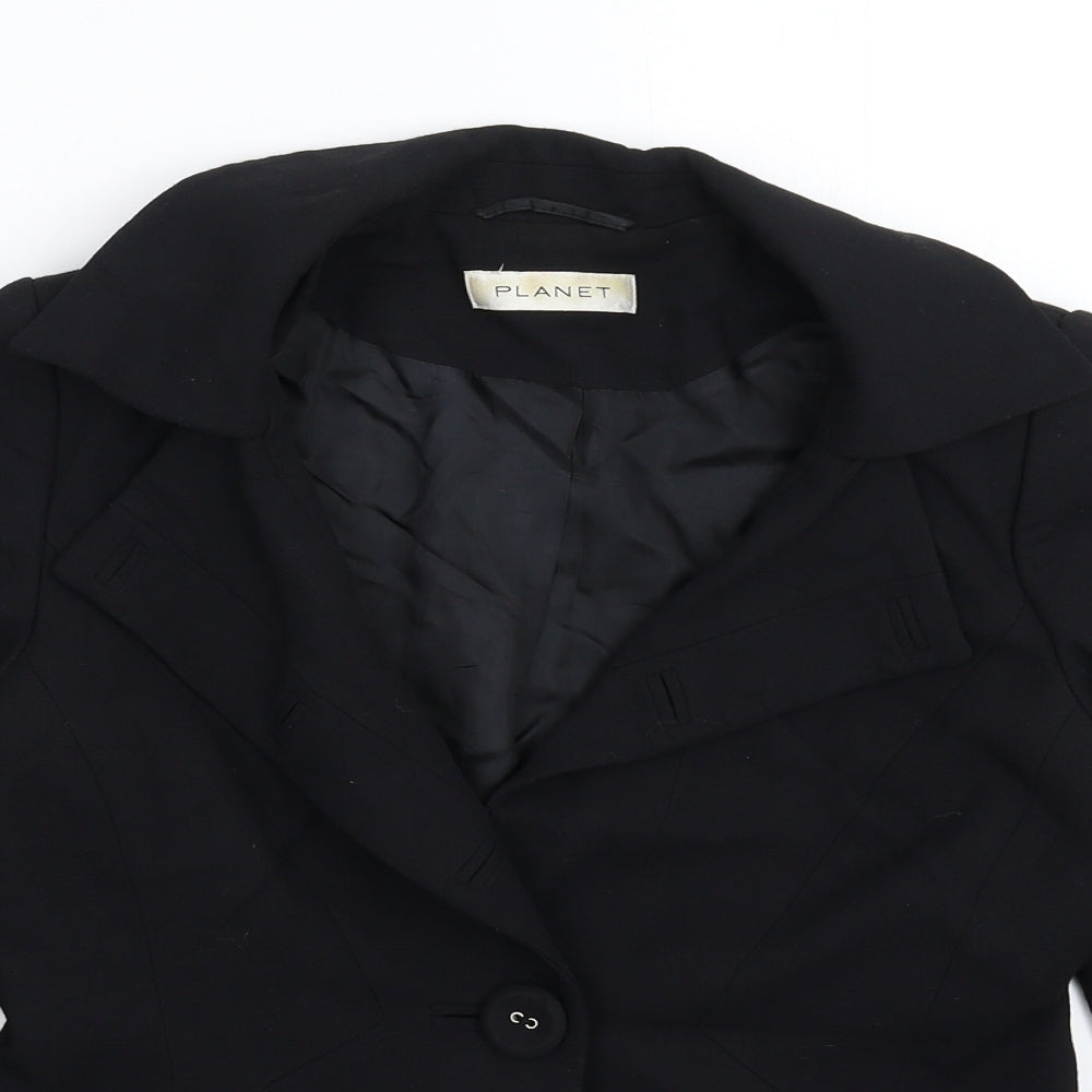 Planet Womens Blue   Jacket Suit Jacket Size 6