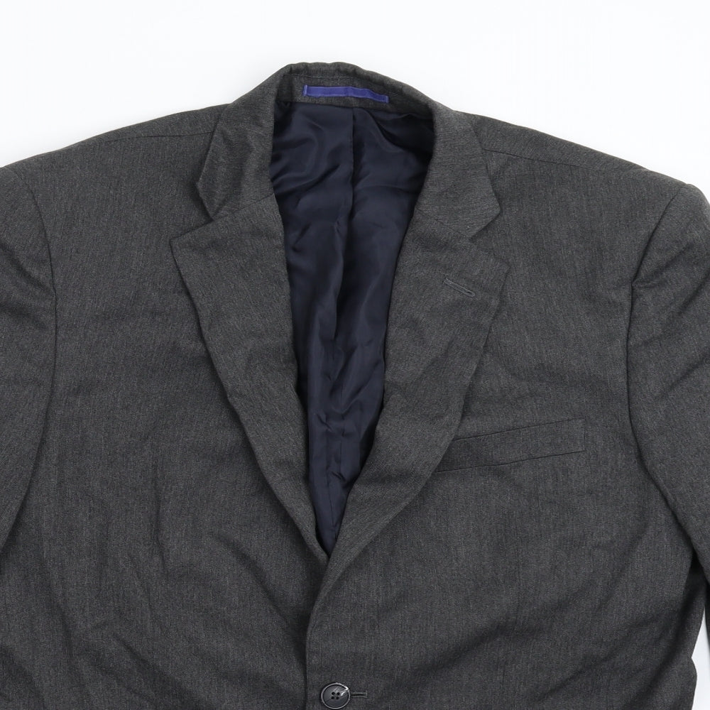 Marks and Spencer Mens Grey   Jacket Suit Jacket Size 40