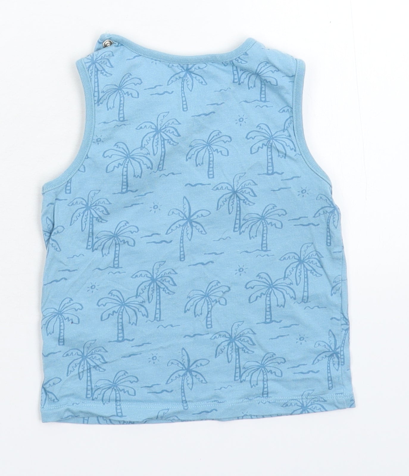 F&F Baby Blue   Basic Tank Size 12-18 Months