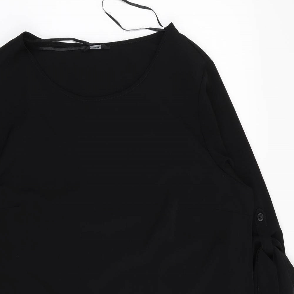 Asda George Womens Black   A-Line  Size 14