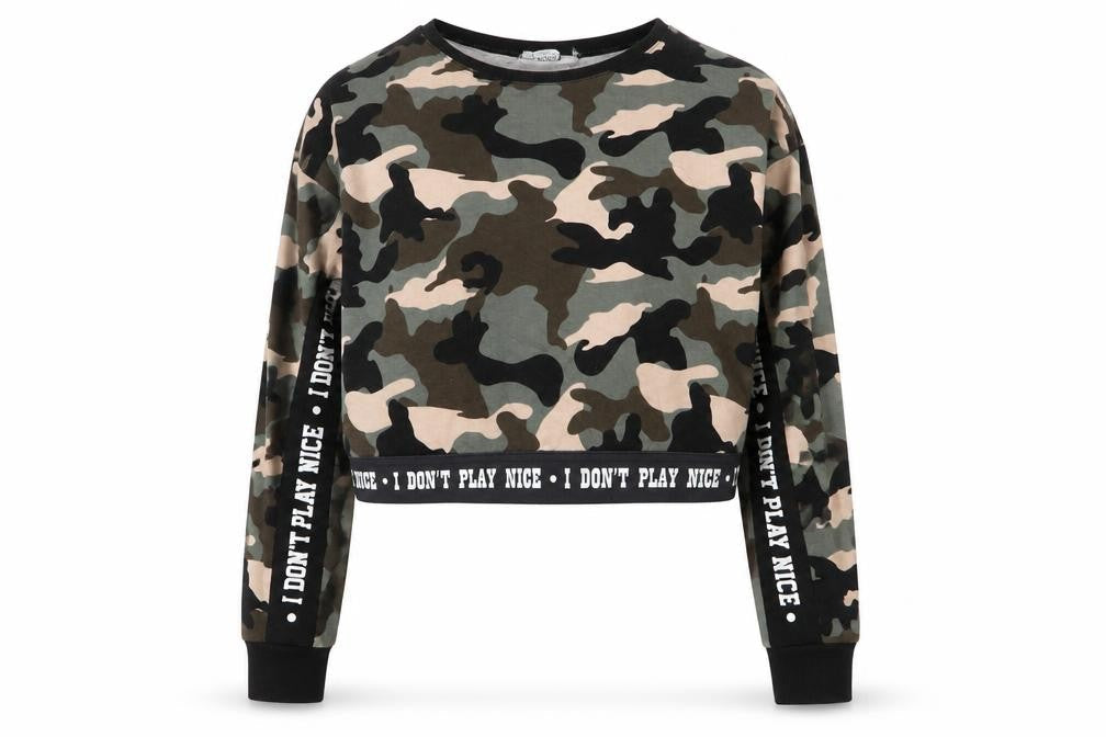 Select Womens Multicoloured Camouflage   Jumper Size 6