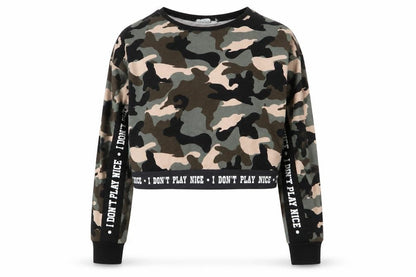 Select Womens Multicoloured Camouflage   Jumper Size 6