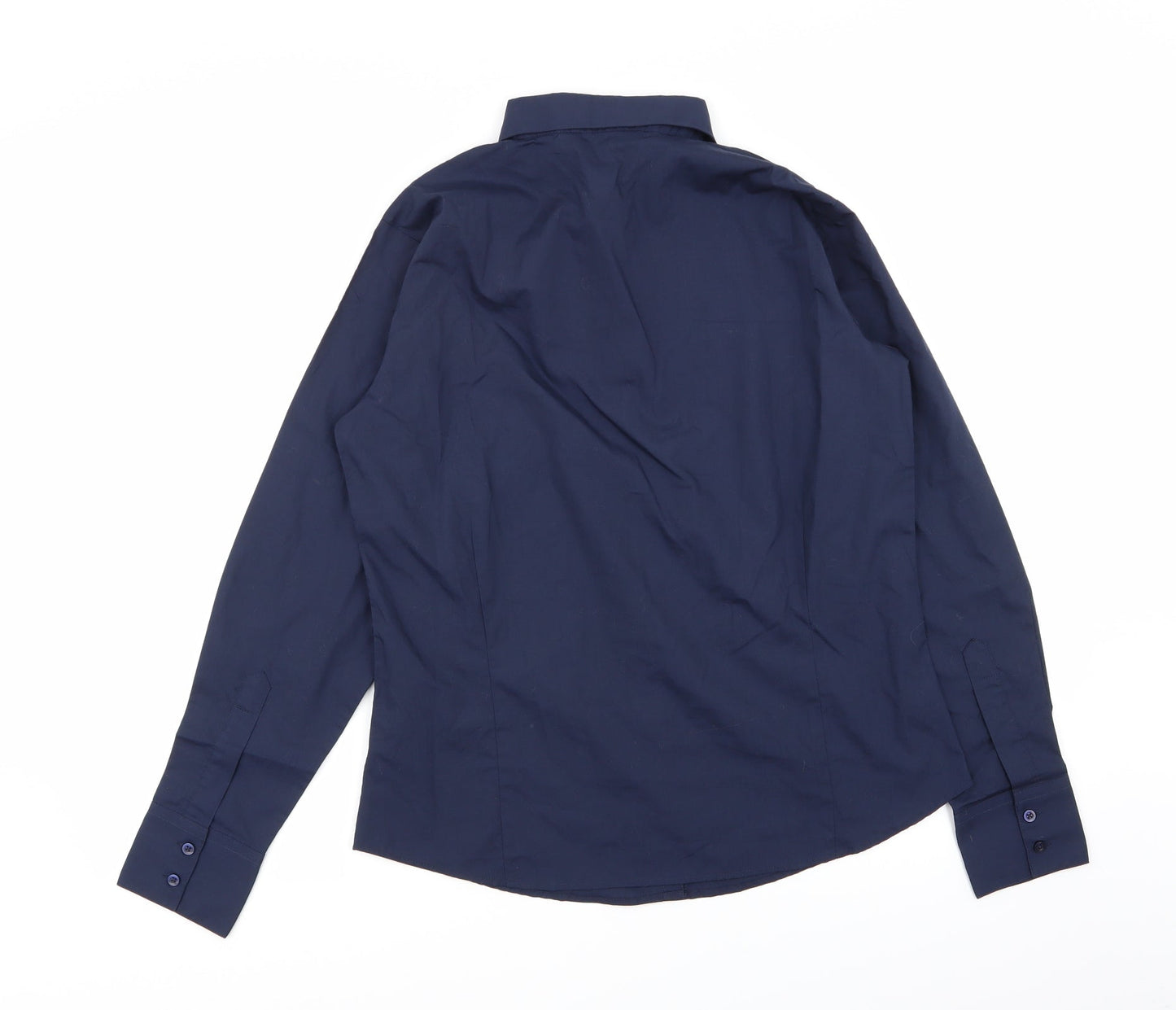 Premier Womens Blue   Basic Button-Up Size 12