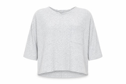 Primark Womens Grey   Basic T-Shirt Size 4